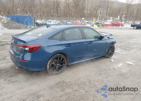 2025 Honda Civic Hybrid Sport/Sport Touring z USA, uszkodzony, nr VIN 2HGFE4F85SH307048